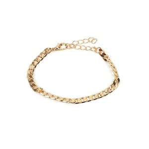 4MM szerokość krawężnik kubański łańcuszek na kostkę ze stali nierdzewnej łańcuszek na kostkę letnia biżuteria plażowa dla kobiet T200714