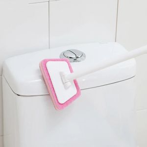 Honana BH-284 Sponge Long Handle Brush Kitchen Toilet Bathroom Cleaning Tile Floor Brush