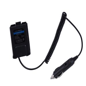 12 V Baofeng UV-5R Carregador de Carro Adaptador de Eliminator Battery para Rádio Portátil UV 5r UV-5re Plus UV-5ra Walkie Talkie Acessórios