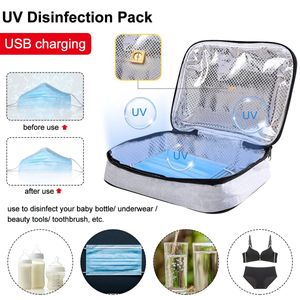 UV Dezenfeksiyon Paketi Biberon / İç / Yüz Maskesi Malzemeleri Sterilizasyon Kutusu