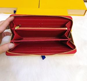 Carteiras de Mulheres Zipper Bag Feminino Carteira Fame Água ondulação Cartão da forma Bolsa Titular bolso Longo Mulheres bolsa zippy Bag