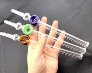Neue Ankunft Mini Glas Filter Tipps Tester Dab Stroh Rohr Glas Wasserpfeifen Rauchen Zubehör für Dab Bohrinsel Bong