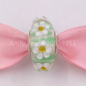 Andy Jewel 925 Sterling Silver Beads Handmade Lampwork Charms يناسب أوروبا أساور المجوهرات الباندورا الأوروبية قلادة Murano 798798C00