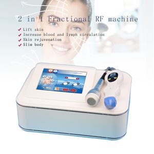 Fraktionell RF Ansiktsenhet Radiofrekvensmaskin Acne Behandlingskrynka borttagning Ansiktslyftning Dot Matrix Spa Face Dighting Machine