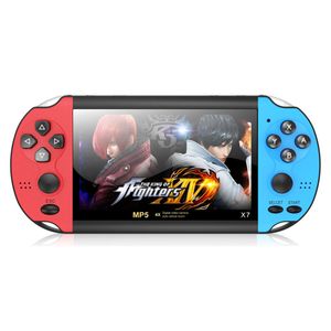 X7 Portable Retro Classic Game Console Nostalgic host Handheld 4.3 Inch TFT Screen for Child Nostalgic Player Arcade Games