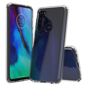 Per Alcatel 3X 2019 3V 5048A 5032W Insight 1X A50 Resistente ai graffi Robusto Trasparente Trasparente Antiurto Paraurti Custodia protettiva per telefono