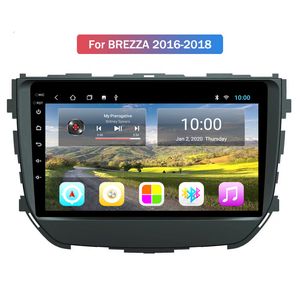 Carro Video Multimedia Sistema Dashboard Music Player Head Unit 2din Android Stereo Rádio de Áudio para Suzuki Brezza 2016-2018