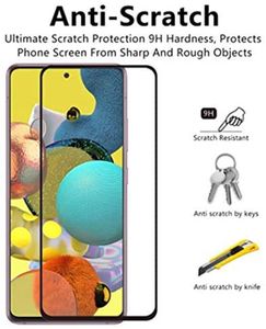 For T-Mobile Revvl 5G 4 Plus Full Cover 9H Screen Protector Anti-Scratch Tempered Glass With 10 In 1 Package