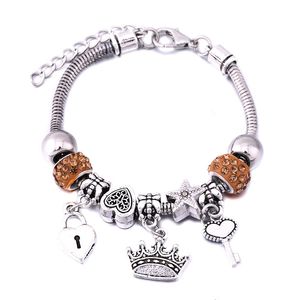 Bransoletka homar urok koron biżuteria bulionka banfak z koralikami bransoletki dla kobiet letnie romantyczne prezent moda bransoletka s S.