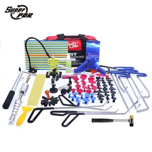 Super PDR Dent Ferramentas de reparo Empurre Gancho Rods ferramenta dent bar T extrator de auto carro dent Tools remove