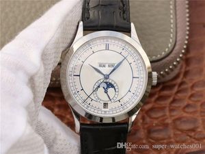 ZF Montre de Luxe skórzany pasek Księżyca Funkcja fazowa Funkcja automatycznego ruchu mechanicznego zegarki Wodoodporne designerskie zegarek zegarek zegarek