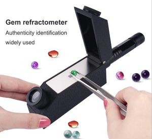 Profesjonalny Gemstone Ldentification Diamond Gem Rifractometer Biżuteria Instrument Lab Tool Kit