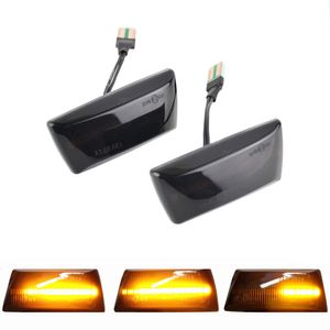 2pcs Dynamic LED Car Side Marker Lights Repeater Signal Lights For Opel Insignia Astra H Zafira B Corsa D For  Cruze