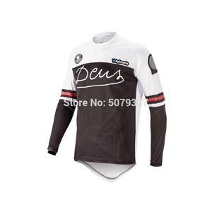 Acquista Maglia Moto Motocross Maglia Manica Lunga Da Corsa Moto GP Abbigliamento Quick Dry Bike Motobike Downhill MTB Shirt