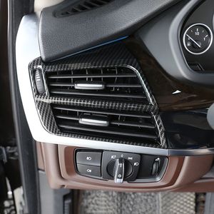 Center Console Both Side Air Conditioning Outlet Frame Decoration Cover Trim For BMW X5 F15 X6 F16 2014-2018 LHD Car Organizer