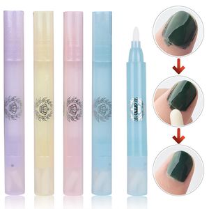 Nail Art Polish Lack Remover Corrector Pen Färgkorrigering med 3 Bytbara tips Pop Menicure Tools