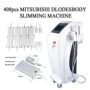 Professionell ultraljudskavitation Fettreduktion Maskin Radiofrekvens Face Body Lift Lipo Laser Vakuum Massge CE Godkännande