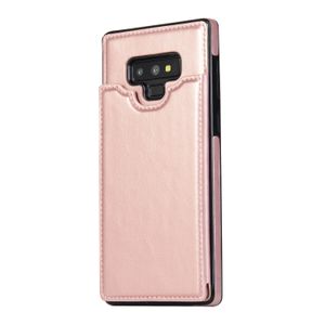 Samsung S20Plus Ultra A20S A90 A91, A81, A71, A51 Note10 9 8 Çift Toka Manyetik Kapat Dayanıklı Deri Kickstand Kart Yuvası Davası İçin