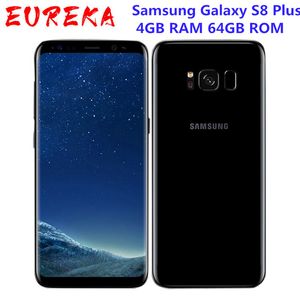 Entsperrtes, originales, generalüberholtes Samsung Galaxy S8 Plus SM-G955U 4 GB RAM, 64 GB ROM, Octa Core 6,2 Zoll Fingerabdruck-Smartphone