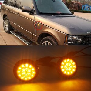 2 STÜCKE für Land Range Rover L322 2002-2012 Auto Dynamische LED Side Repeater Indicator licht fließende seitenmarkierung signal lampe licht