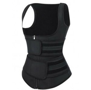 Premium Neoprene Waist Trainer Fitness Sauna Sweat Bands Double Belts Corset Cincher Trimmer Girdle Back Support Slimming Body Shapers DHL Free