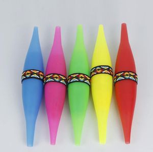 Bocchino in silicone Forma portatile Aalabash Raccordi per narghilè Colori Separazione staccabile Tubi per fumatori Bong Adatto per accessori per fumatori LSK886