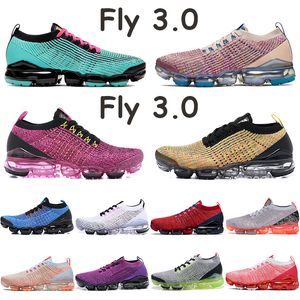 Nowe muchy 3.0 Buty do biegania South Beach Sunset Tint Black Multi Color Flash Crimson Oreo Iron Grey Red Red Sports Treners