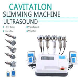 Nytt bästa resultat 6 i 1 Ultrasonic Massager Cavitation 650nm Slimming Machine Facial RF Skin Rejuvenation