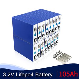 GRADE A NEUE 16PCS 3,2V 105Ah lifepo4 batterie ZELLE 12V 24V 36V 48V 100AH für EV RV pack diy solar EU UNS STEUER KOSTENLOS