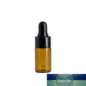 DHL Amber Glass Flytande Reagent Pipette Flaskor Ögondroppar Aromaterapi 2ml 3ml 5 ml Essential Oils Perfumes Flaskor