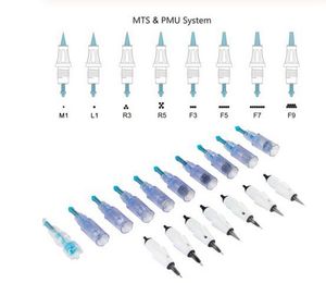 Micro Needles Cartridge Tips för ArtMex V8 V6 V11 V9 Permanent Makeup Machine Tattoo Nål Derma Pen MTS PMU Hudvård