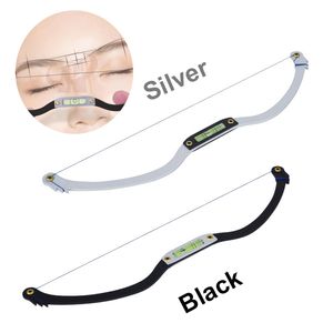 Microblading Line Marker Ruler with Thread Microblading Accessories 3D Eyebrow Shaping Design Tool Measuring Ruler Permanent Makeup Supplies