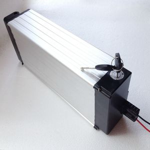 1000W 36V 20AH Elektrofahrradbatterie Lithium E-Bike-Batterie 30A BMS 2A Ladegerät mit Aluminiumgehäuse