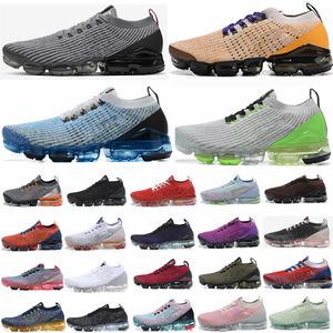 Particle Grey Run 3.0 Running Shoes Triple Black Safari South Beach Vast Dusty Cactus Gold Fly Knit Outdoor Vapor MaxEs Men Women Trainer Sneakers