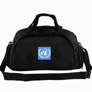 Newworld flagga tote 2 väg användning ryggsäck banner bagage resa axel duffel sport sling pack