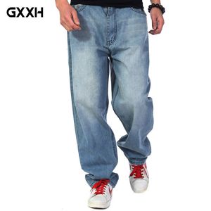 European and American models loose jeans Spring and Autumn Men's Retro Straight Large size Men's jeans Size 30-38 40 42 210W