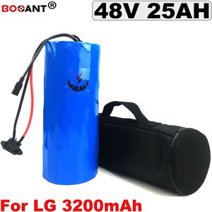 48V 25AH E-bike bateria de lítio 1000W 1500W para Original LG 18650 celulares 13S bicicleta elétrica com um saco de frete grátis