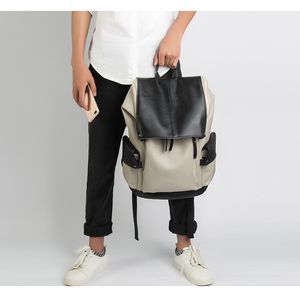 2020 School Backpack For Women Purses PU Leather Handbag Shoulder Bag Big Backpacks Casual Men