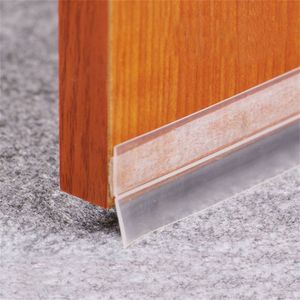 Cadeira cobre transparente 1m / 3m janela de janela fundo auto adesivo de borracha de silicone de borracha estirando porta de vedação barra de barra