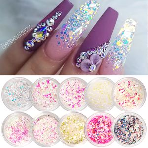 Wholesale dazzling glitter for sale - Group buy Nail Glitters Dazzling Flakies Sparkly Nail Decorations Irregular Sequins Nail Arts Accessories for Ornaments DIY Box