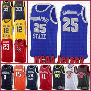 25 Hardaway NCAA Memphi State College Kyrie LeBron 23 James Irving Dwyane 3 Wade Kawhi Stephen 30 Curry Leonard Basketball Jersey 22