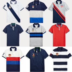 Polo Slim-Fit Mesh Tennis Shirt Men Designer Polo Derts 100 ٪ Cotton Brand Men Fashion Summer Summer Sumped Sleeved Polo Dirt