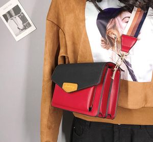 Nypåse Toppkvalitet Kvinna Casual Tote med plånbok Läderväskor Dam Tote Shop Bags Shopping Bag