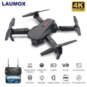 LAUMOX M73 Drone with Wifi FPV 480P 4K HD Dual Camera RC Quadcopter 15 minutes flight time Follow Me Mini Dron VS SG107 E58