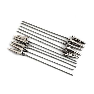 Cool Mini Steel Wire Metal Rökning Klipp Tobak Preroll Cigaretthållare Fäste Stativ Handpipe Support Portable Tillbehör DHL Gratis