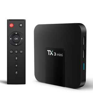 TX3 Mini 2GB 16GB Android 7.1 TV Box AmLogic S905W 2.4G WiFi 4K YouTube Google Netflix Set Top Box 1GB 8GB