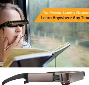 Occhiali Vision 800 Smart Android WiFi Wide Screen Video portatile 3D Teatro privato con fotocamera Bluetooth