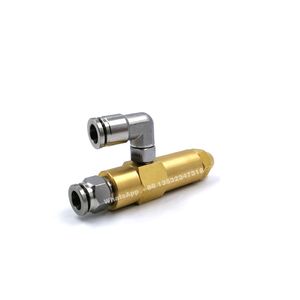 YS SS304 metal waste oil brass nozzle atomization combustion oil workshop spray humidification cooling system aperture 0.3-4.0mm
