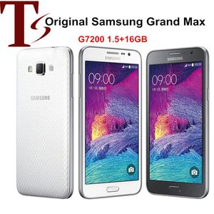 Samsung Galaxy Grand Max G7200 Quad Core 1.5GB 16GB ROM 13MP 5,25 tum 4G LTE Dual Sim Renoverad Mobiltelefon