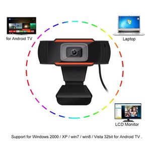 TV 회전 가능한 컴퓨터 카메라에 대한 흡수 마이크 MIC와 1PCS을 Freeshipping USB 웹 캠 웹캠 HD 720P 300 만 화소 PC 카메라